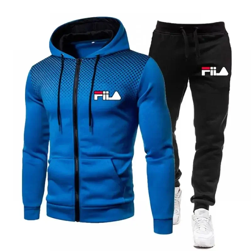 Winter Clothing Trends 2026 - Men's Sets Hoodies+pants 2026 Spring Sport