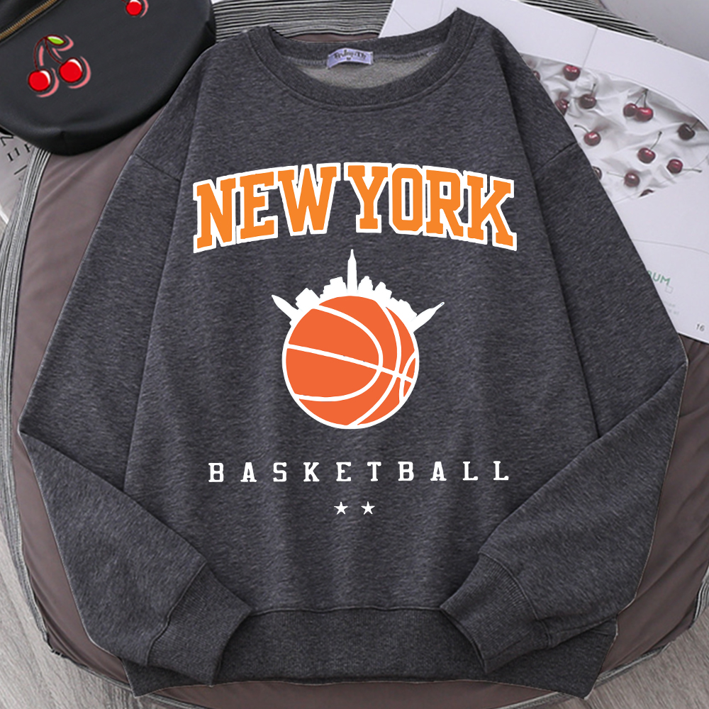 Winter Clothing New York - New York Basketball Game Sweatshirt For