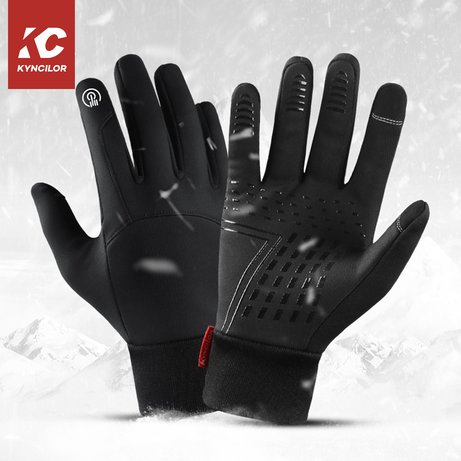 Knit Glove Touch Screen - Winter Gloves For Men Waterproof Windproof