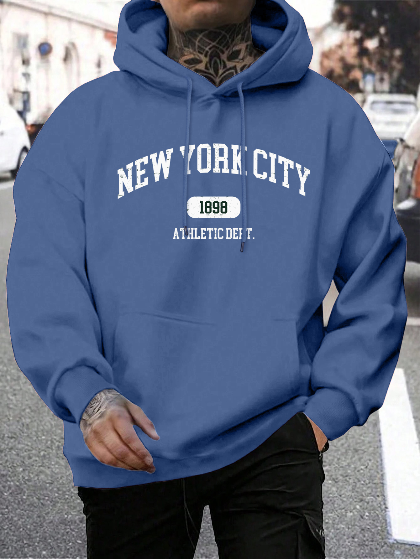 New York Usa City Letter Hoodi - Winter Clothing New York review and price