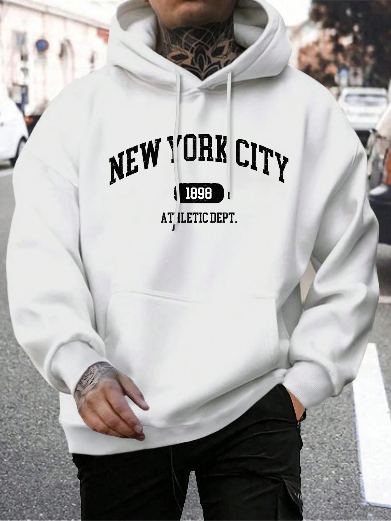 New York Usa City Letter Hoodi - Winter Clothing New York review and price