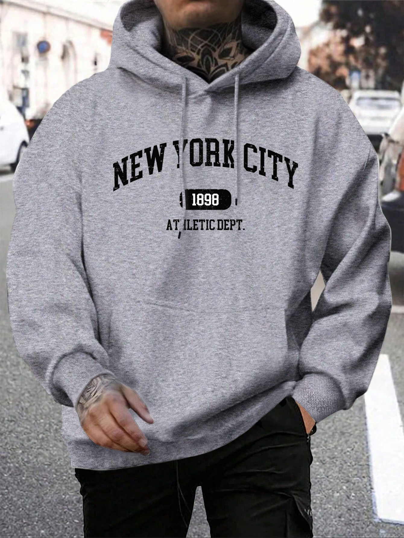 New York Usa City Letter Hoodi - Winter Clothing New York review and price
