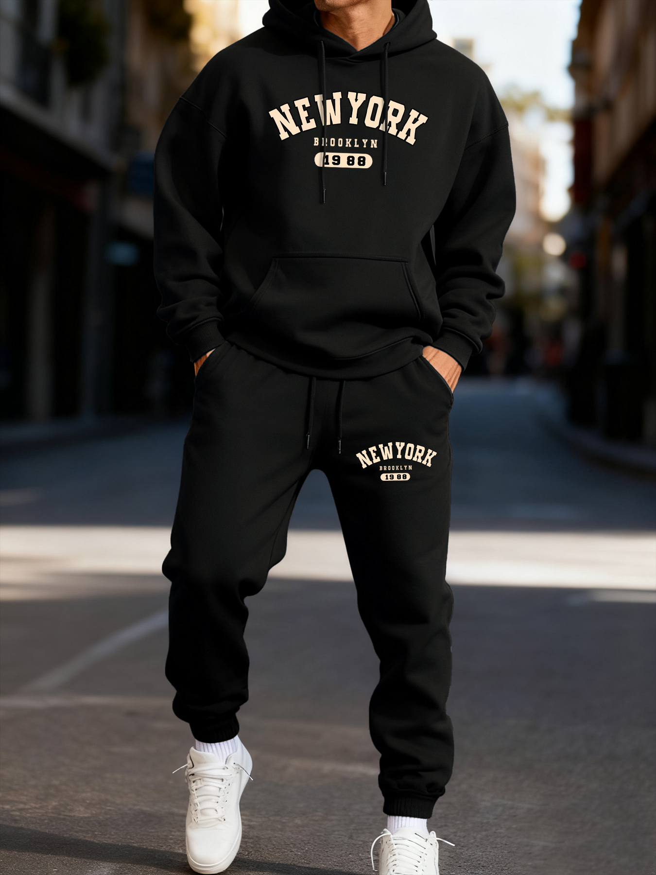 New York Brooklyn 1988 Print M - Winter Clothing New York review and price