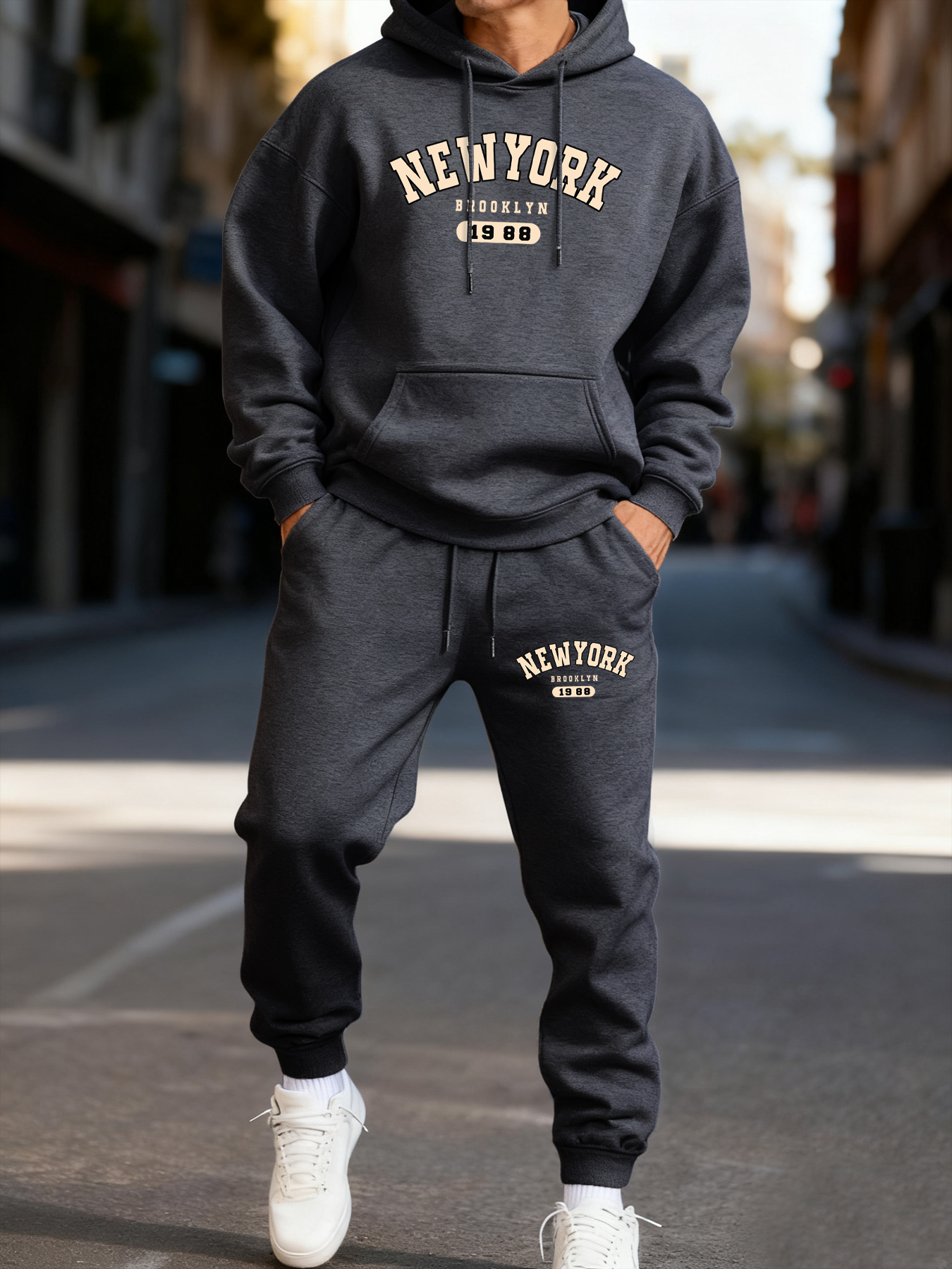 New York Brooklyn 1988 Print M - Winter Clothing New York review and price