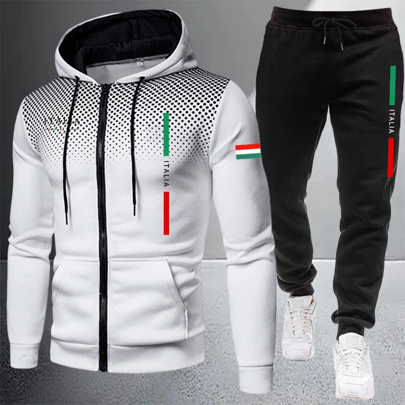 Men's Tracksuit Casual Zip Hoo - Winter Clothing Clearance Sale review and price