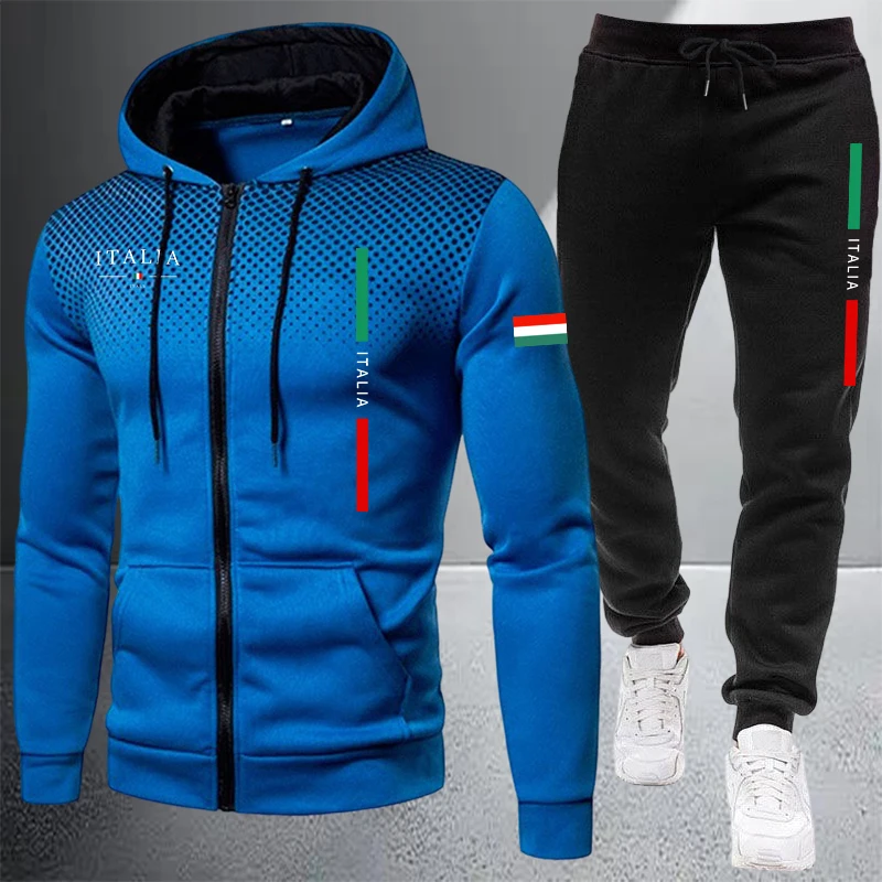 Men's Tracksuit Casual Zip Hoo - Winter Clothing Clearance Sale review and price