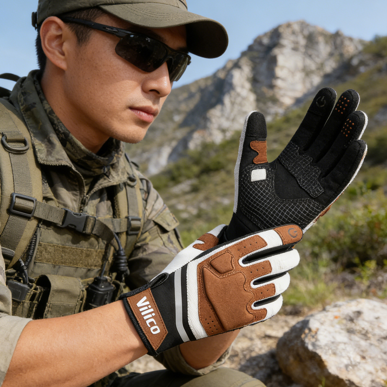 Hunting Gloves Tactical Gear M - Knit Glove Touch Screen review and price