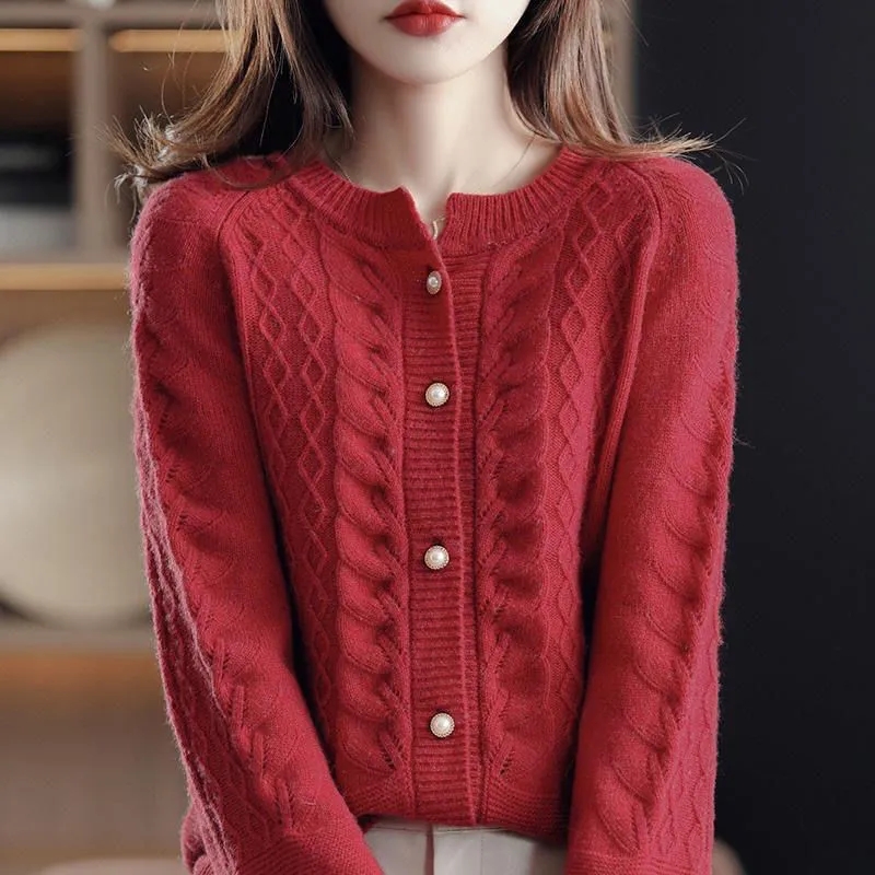 Vintage Knitted Cardigan Jacke - Winter Clothing Trends 2026 review and price