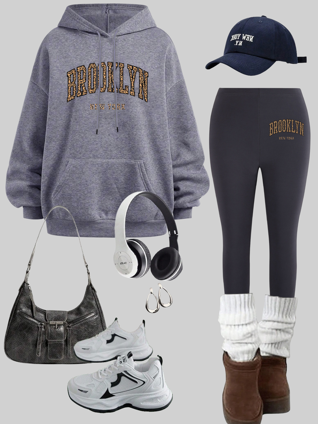 Brooklyn New York Printing Wom - Winter Clothing New York review and price