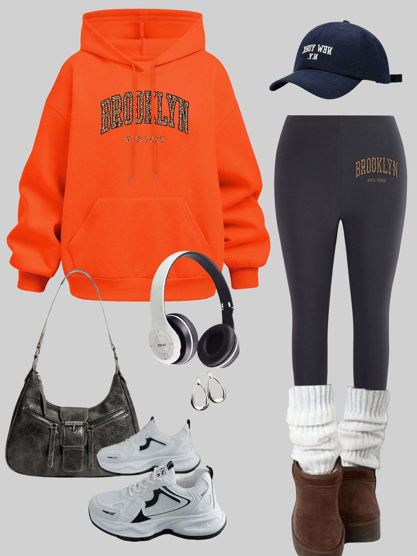 Brooklyn New York Printing Wom - Winter Clothing New York review and price
