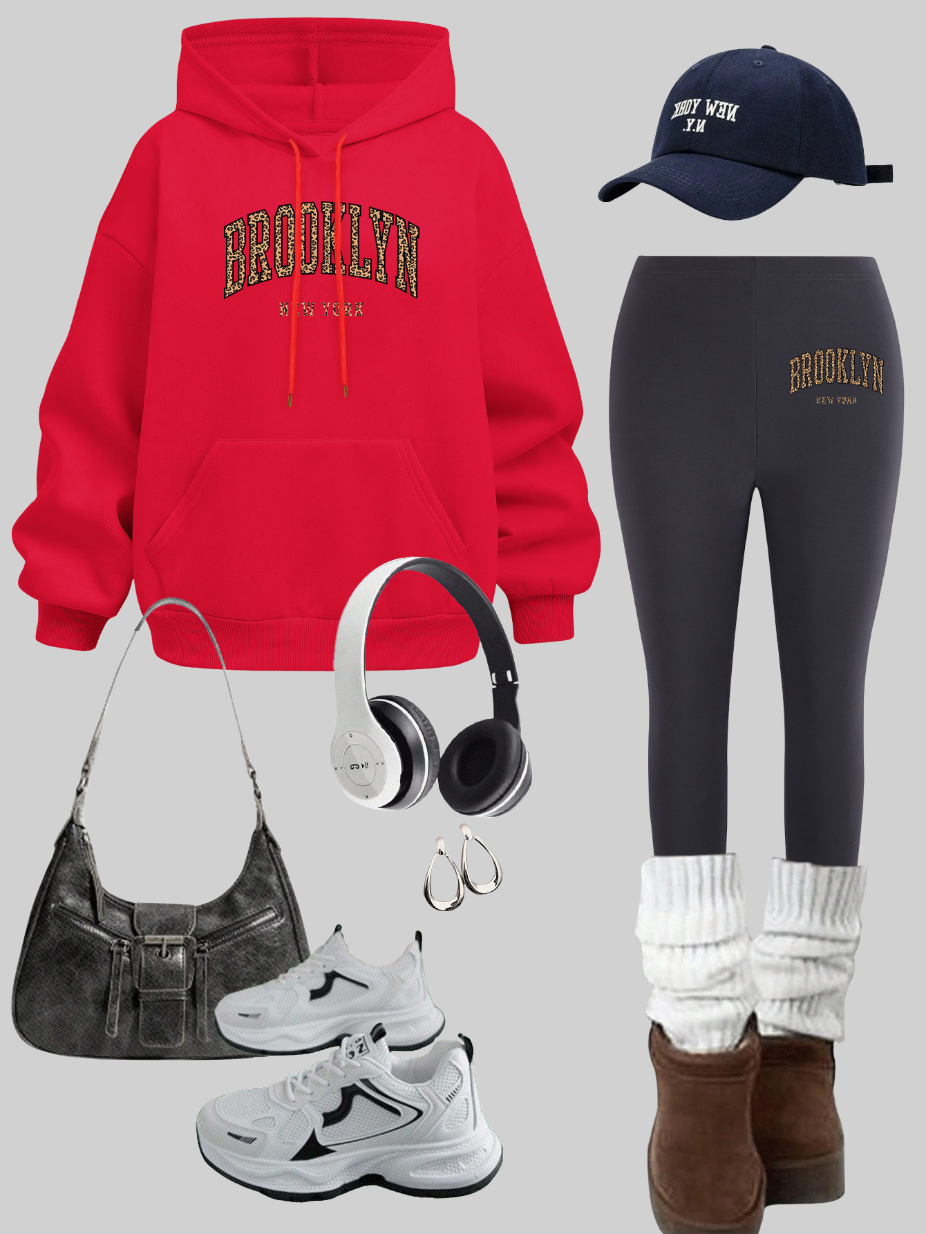Brooklyn New York Printing Wom - Winter Clothing New York review and price