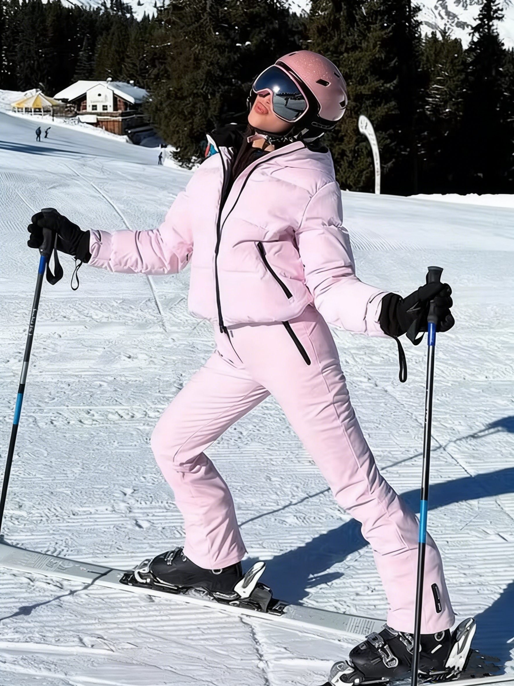 Winter Pink Thicken Warm Women - Winter Clothing Women'S review and price
