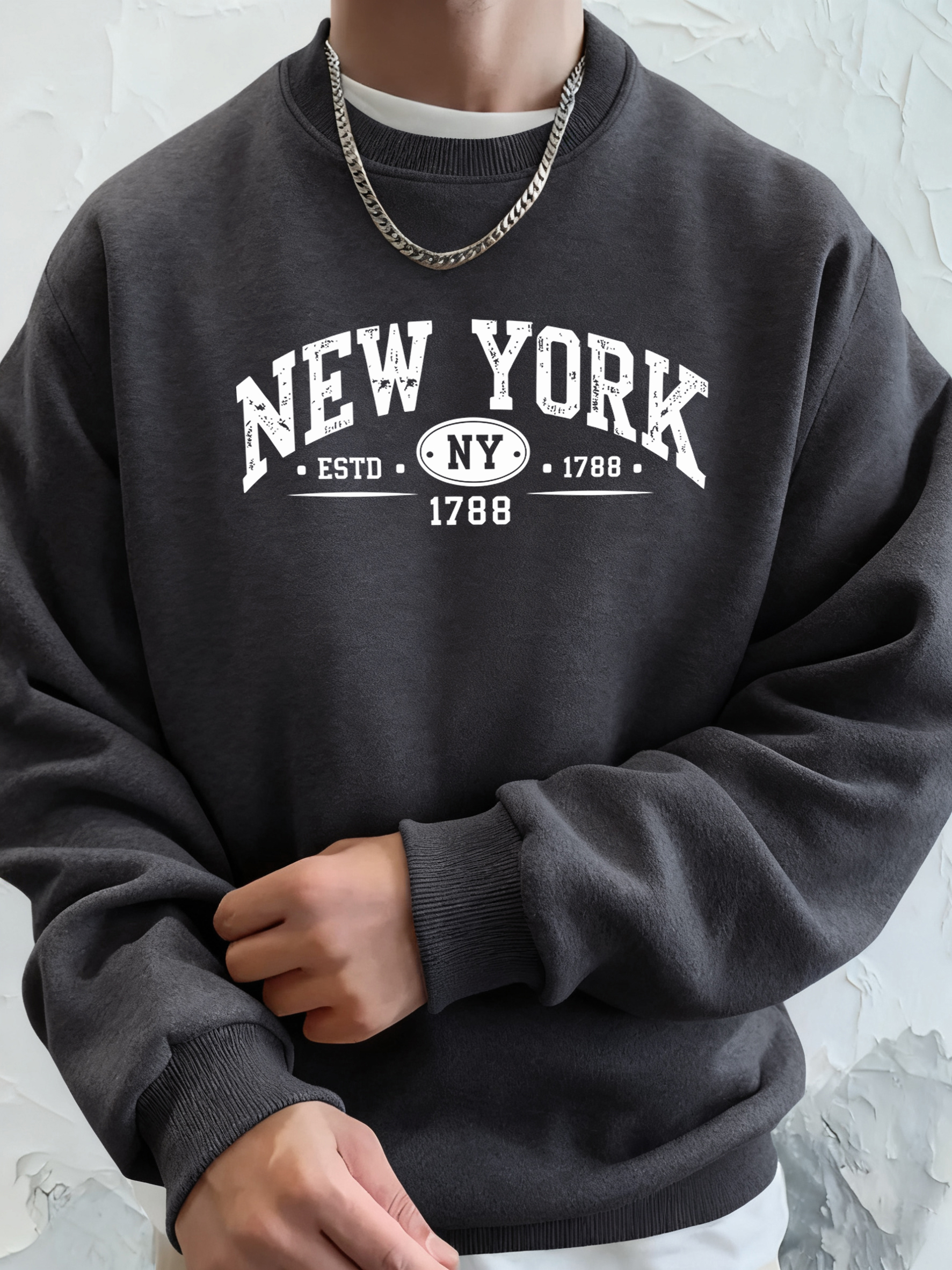 New York Estd 1788 Printed Aut - Winter Clothing New York review and price