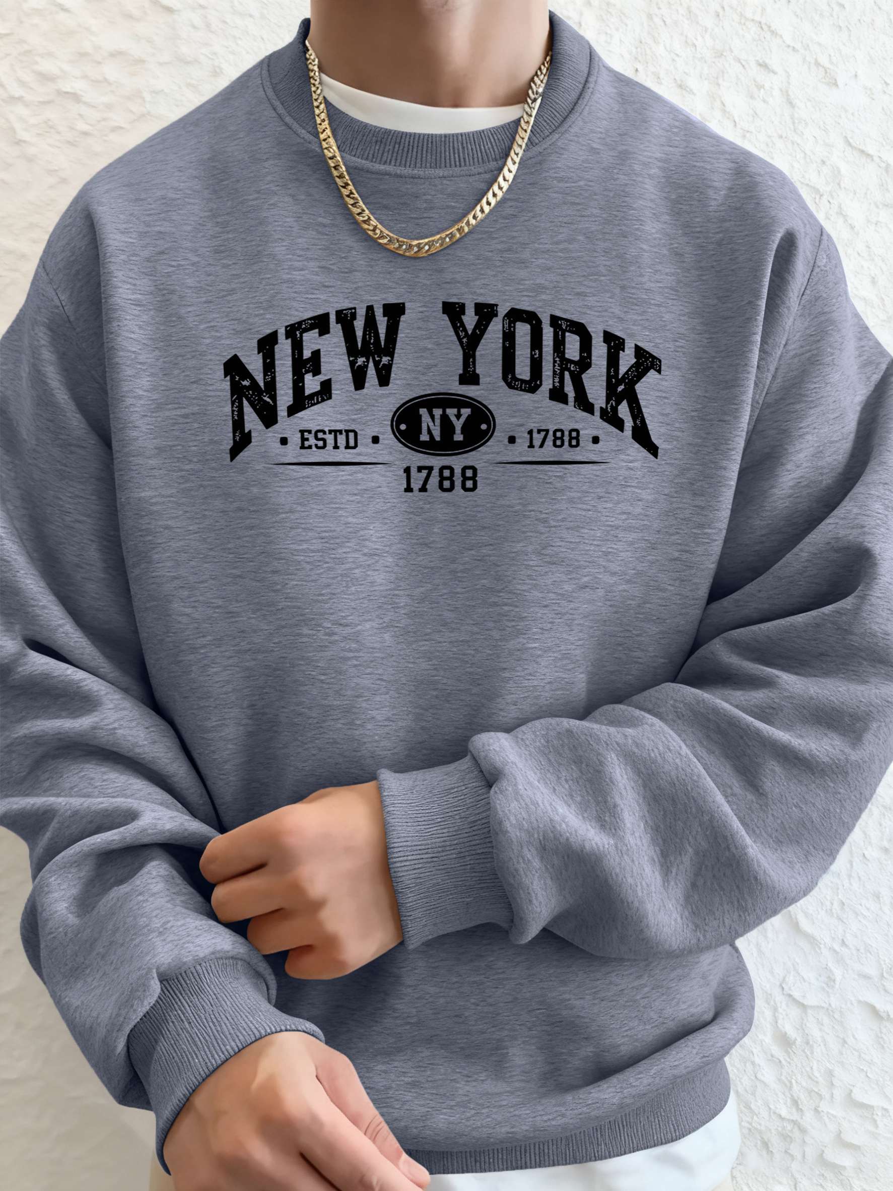 New York Estd 1788 Printed Aut - Winter Clothing New York review and price