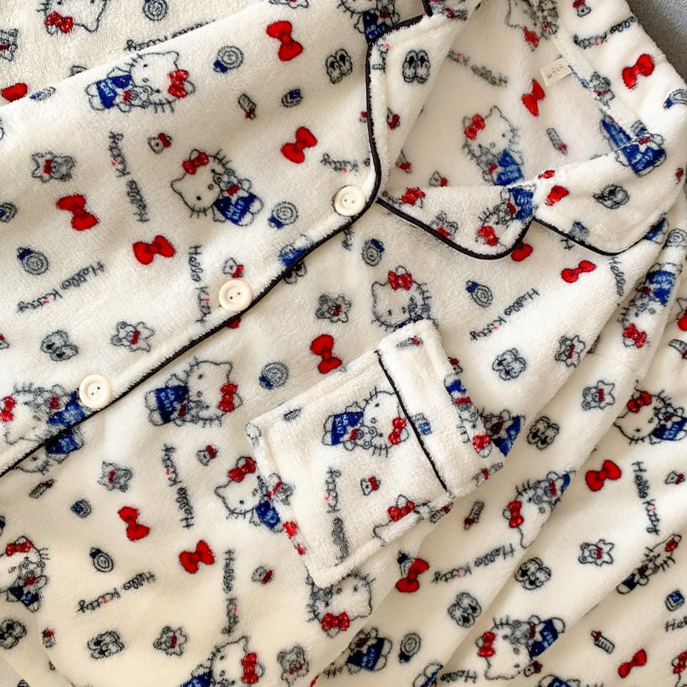 Sanrio Hello Kitty Flannel Wom - Winter Clothing Women'S review and price