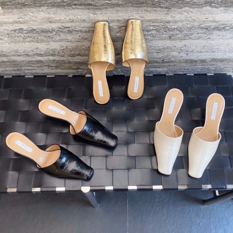 New Style Square Toe Slippers  - Winter Clothing Women'S review and price