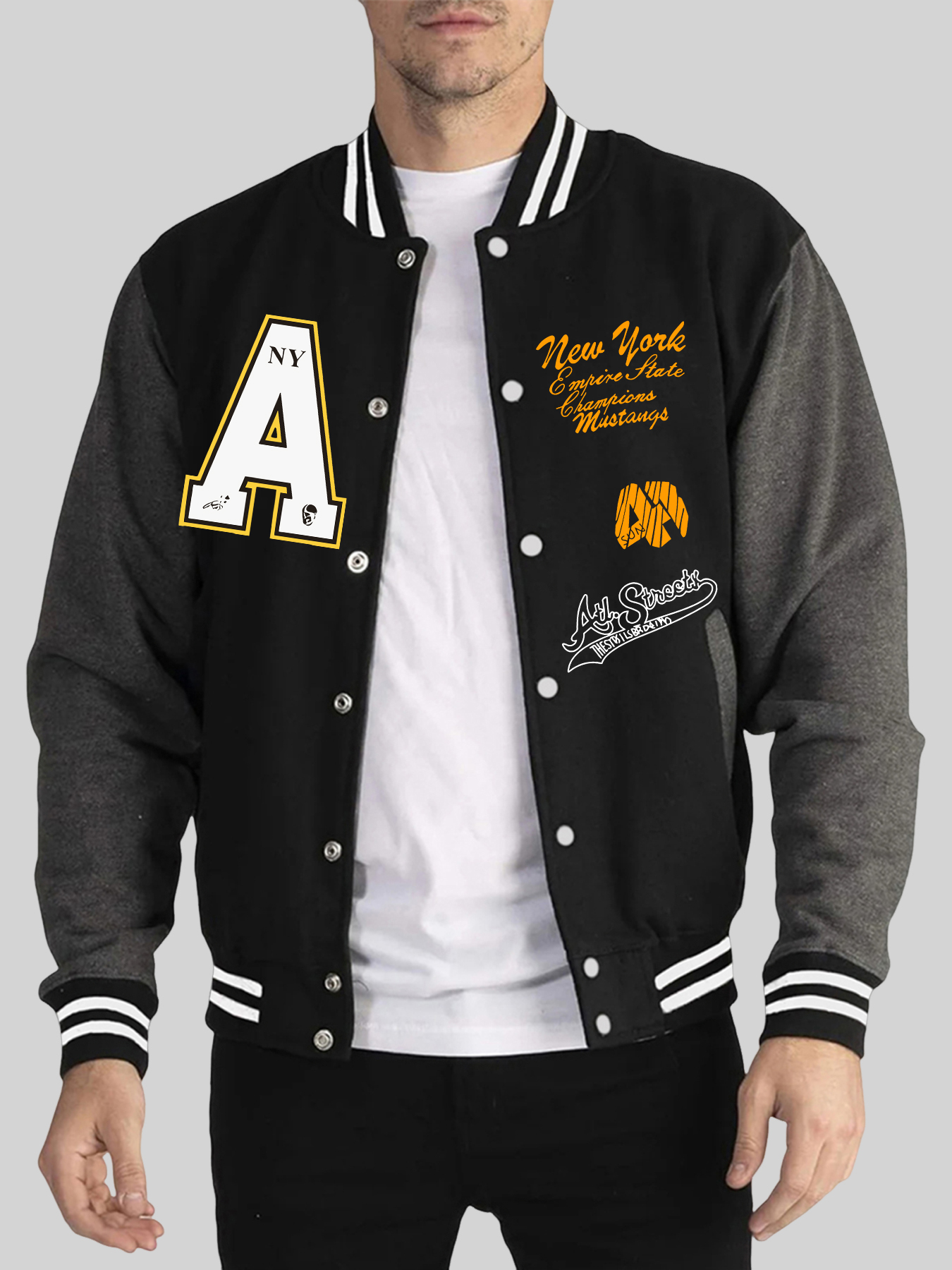 New York Empire State Print Ve - Winter Clothing New York review and price