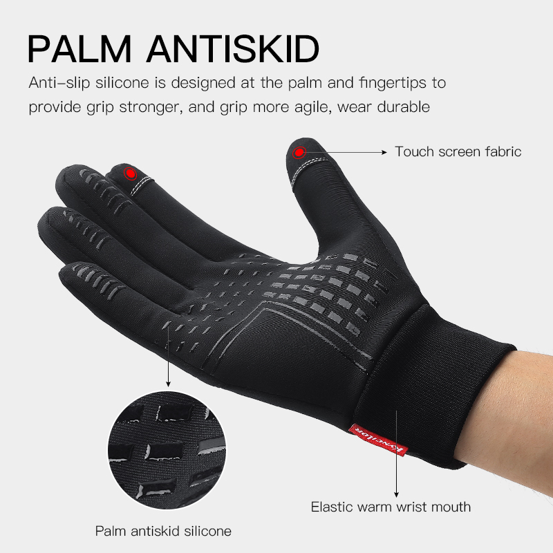 Winter Gloves For Men Waterpro - Knit Glove Touch Screen review and price